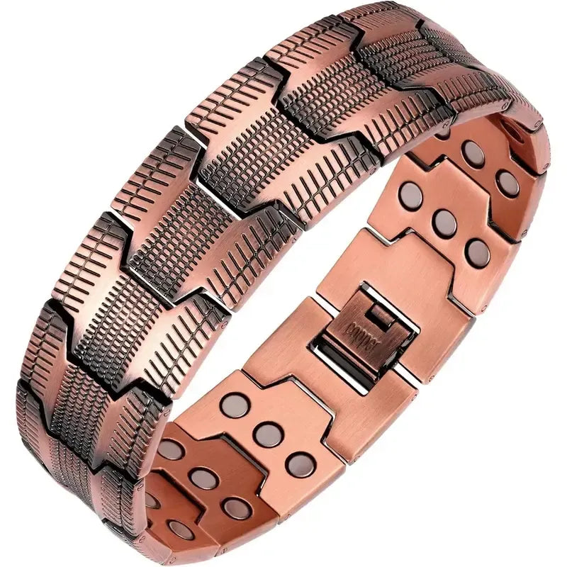 🔥🔥Copper magnetic bracelet--Relieve fatigue and promote blood circulation