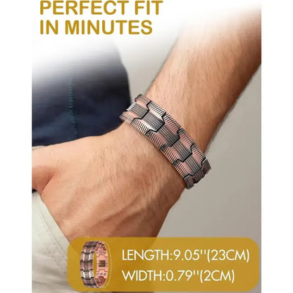 🔥🔥Copper magnetic bracelet--Relieve fatigue and promote blood circulation