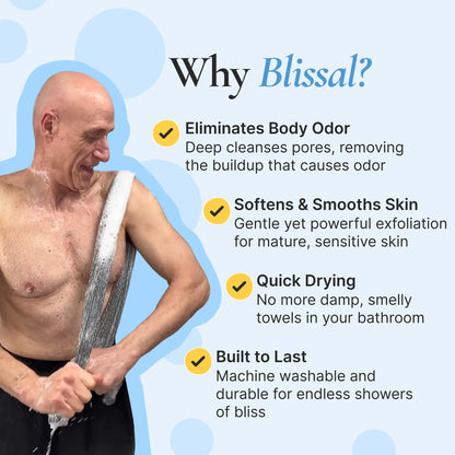 Aegiri Exfoliating Antibacterial Shower Towel