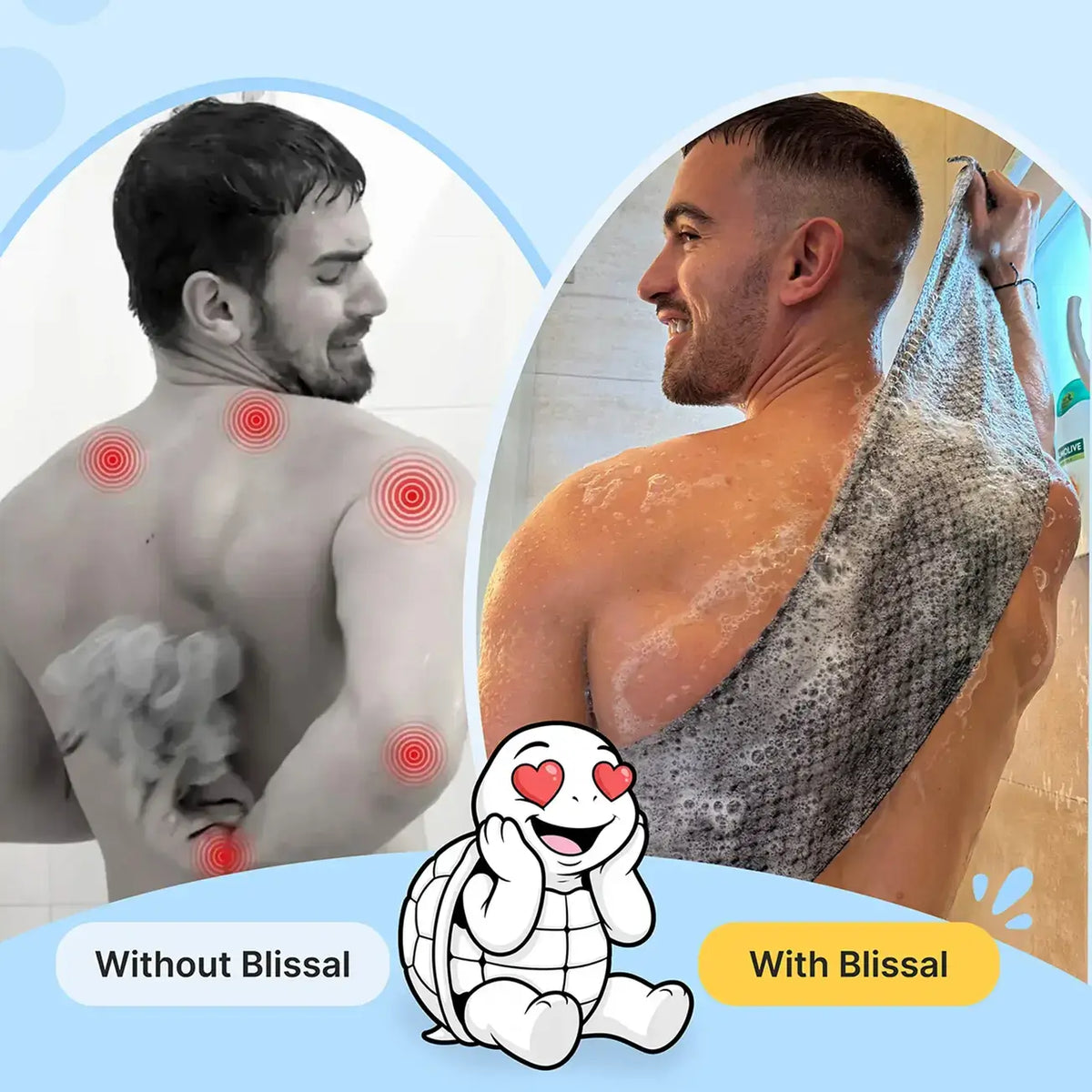 Aegiri Exfoliating Antibacterial Shower Towel