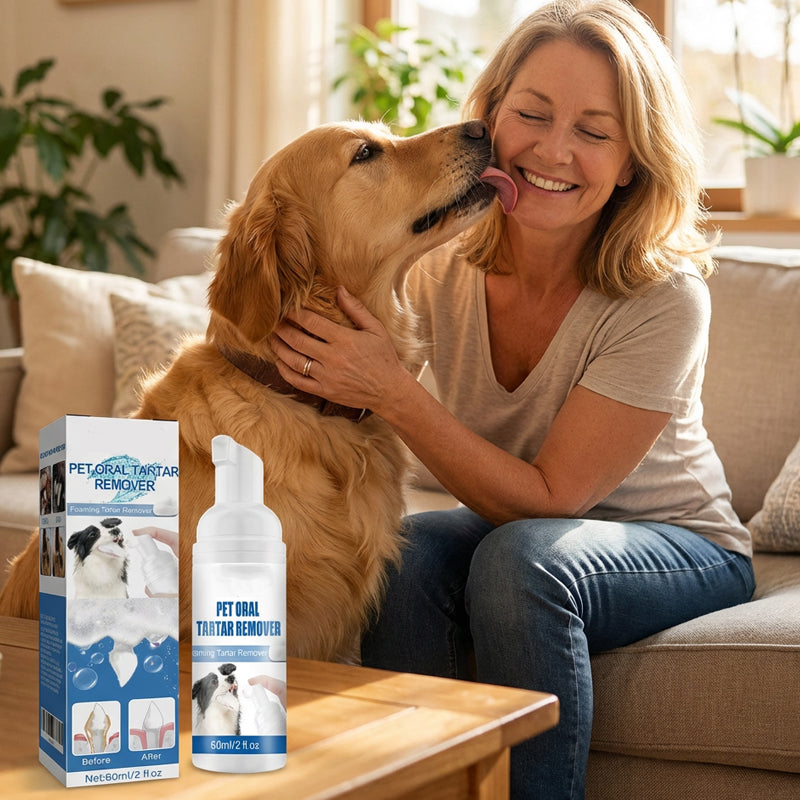 🐾 BUY 2 GET 1 FREE! ✨Pet Oral Care Foaming Tartar Remover