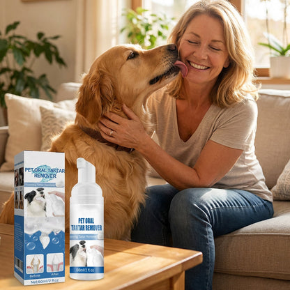 🐾 BUY 2 GET 1 FREE! ✨Pet Oral Care Foaming Tartar Remover