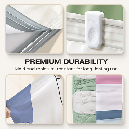 🎉2026 HOT SALE🎉 💞50K+ SOLD!🧳💨 No‑Pump Vacuum Storage Bags