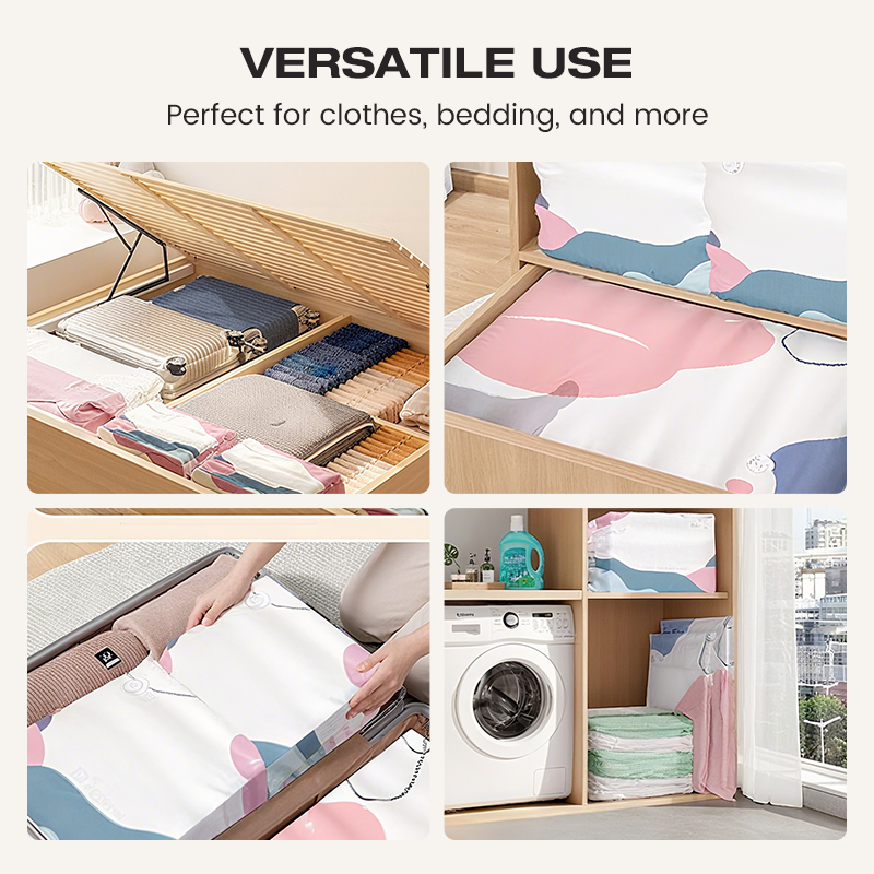 🎉2026 HOT SALE🎉 💞50K+ SOLD!🧳💨 No‑Pump Vacuum Storage Bags