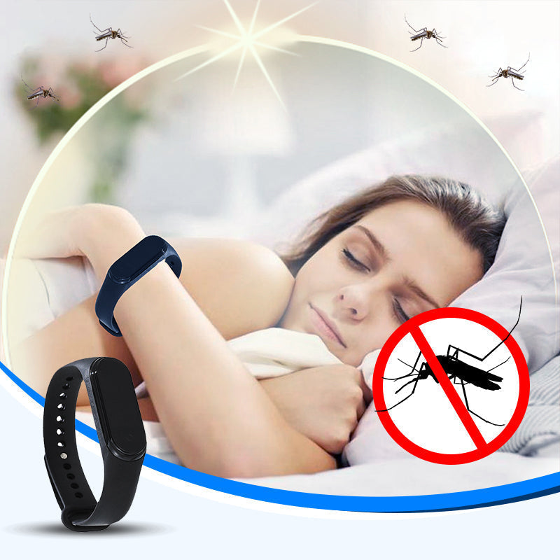 🛡️ 2026 Upgraded Ultrasonic Mosquito Repellent Bracelet - Powerful & Non-Toxic