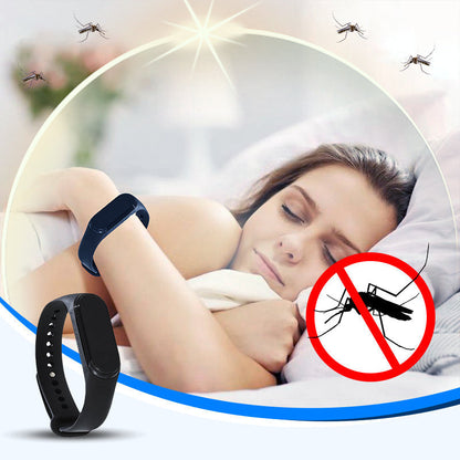 🛡️ 2026 Upgraded Ultrasonic Mosquito Repellent Bracelet - Powerful & Non-Toxic