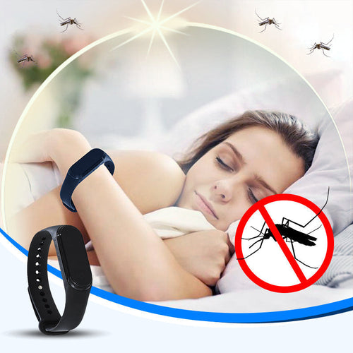 🛡️ 2026 Upgraded Ultrasonic Mosquito Repellent Bracelet - Powerful & Non-Toxic
