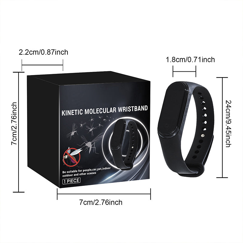 🛡️ 2026 Upgraded Ultrasonic Mosquito Repellent Bracelet - Powerful & Non-Toxic