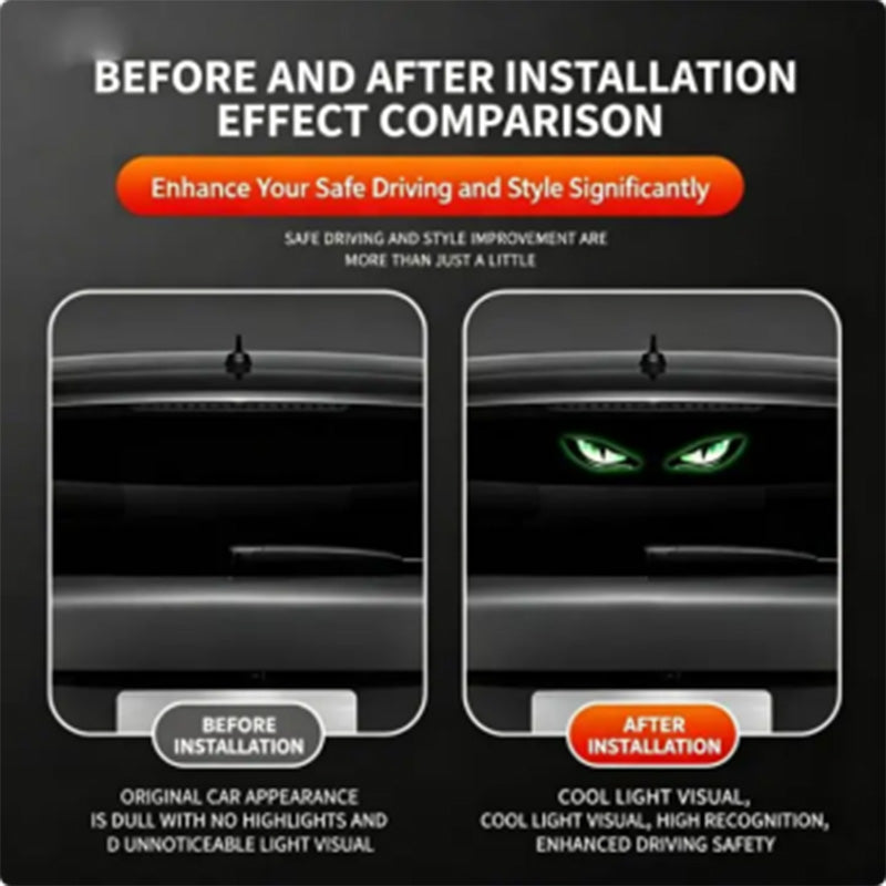 🚗🔆 Solar-Powered LED Car Warning Light 🔥🛡️