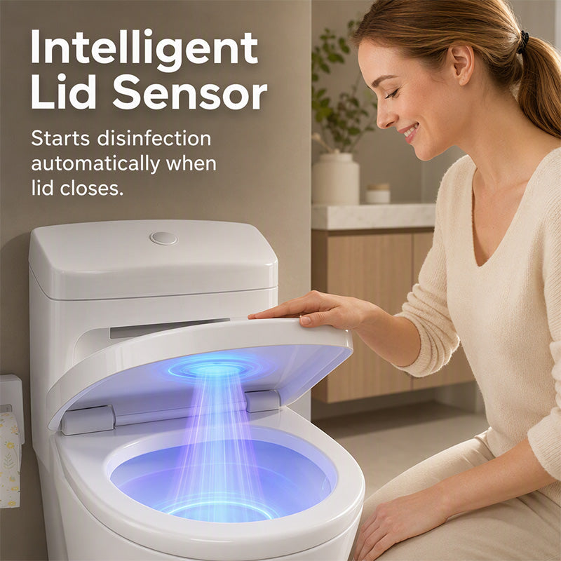 ✨New Arrival✨Smart UVC Toilet Sterilizer Light
