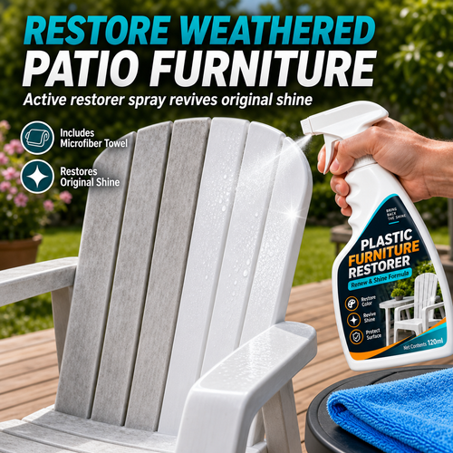 ⏳Limited-time 50% off⏰-Plastic Furniture Restorer Spray