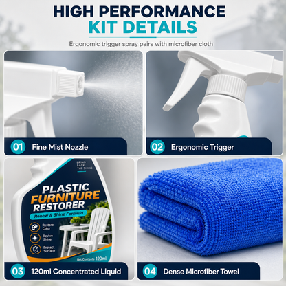 ⏳Limited-time 50% off⏰-Plastic Furniture Restorer Spray